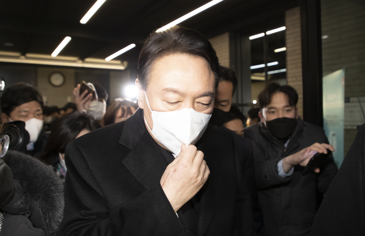 윤석열 국민의힘 대선 후보. [연합]