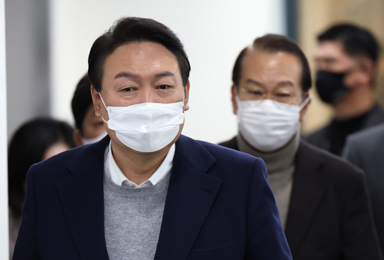 윤석열 국민의힘 대선 후보[연합]