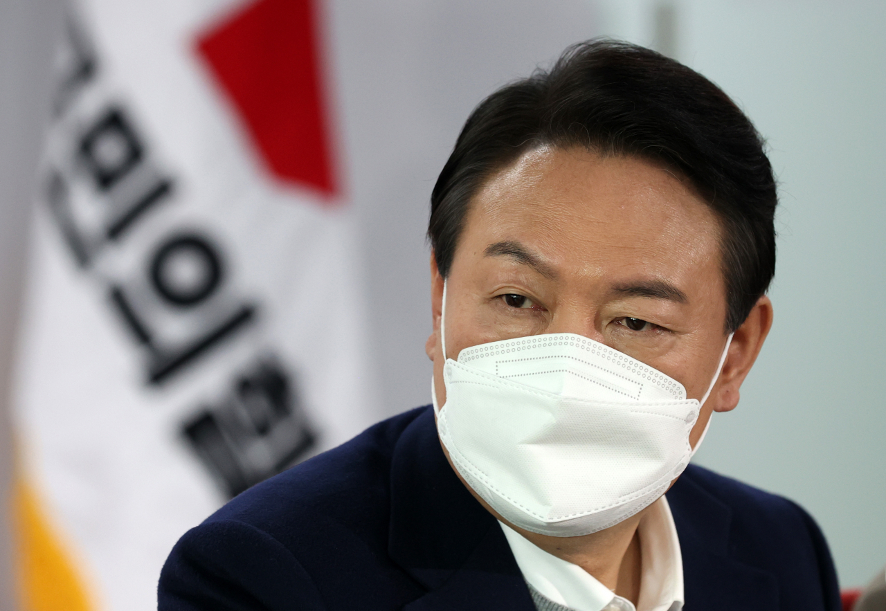 윤석열 국민의힘 대선 후보. [연합]