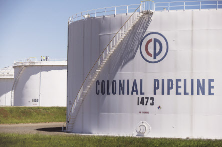 미국의 송유관 관리사(Colonial Pipeline). 지난해 4월 송유관 관리사는 ‘다크사이드(Darkside)’로 불리는 러시아의 전문 사이버 범죄 그룹 소속 해커의 랜섬웨어 공격을 받았다. [게티이미지뱅크]