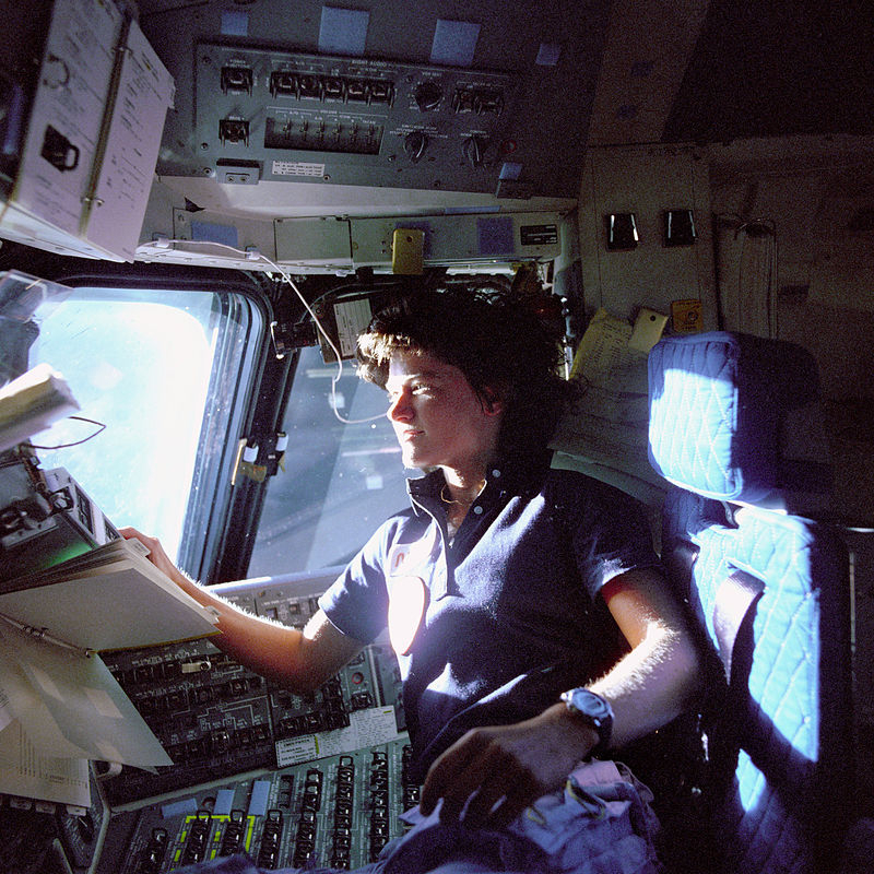미국 최초의 여성 우주인 샐리 라이드(Sally Kristen Ride, 1951.5.26~2012.7.23) [NASA 제공]