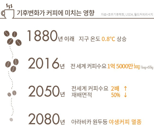 스벅부터 올린 커피값…“우려했던 커피 위기 시작됐나?” [식탐]