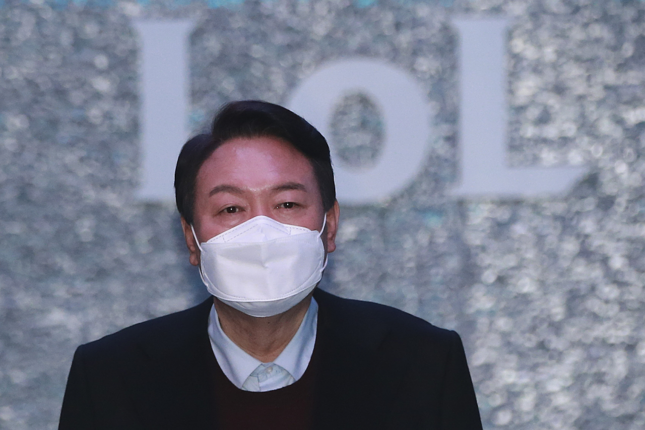 윤석열 국민의힘 대선 후보. [연합]