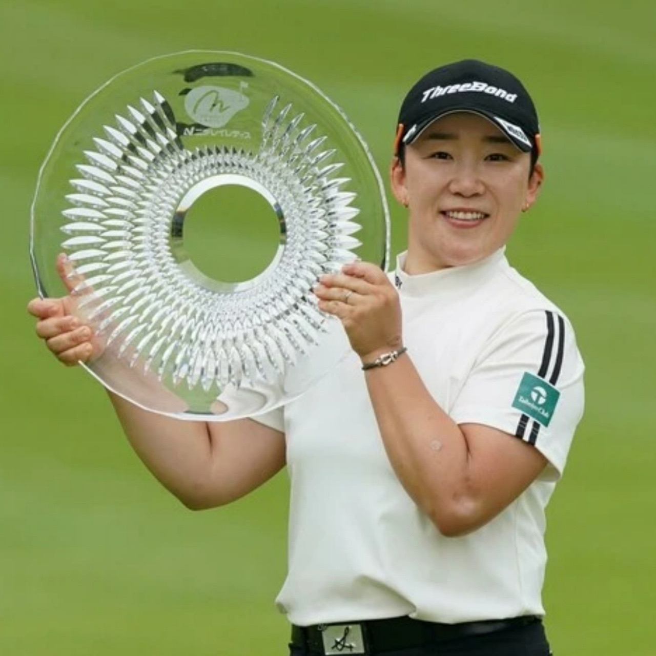 LPGA 대회 우승할때 신지애 선수의 모습