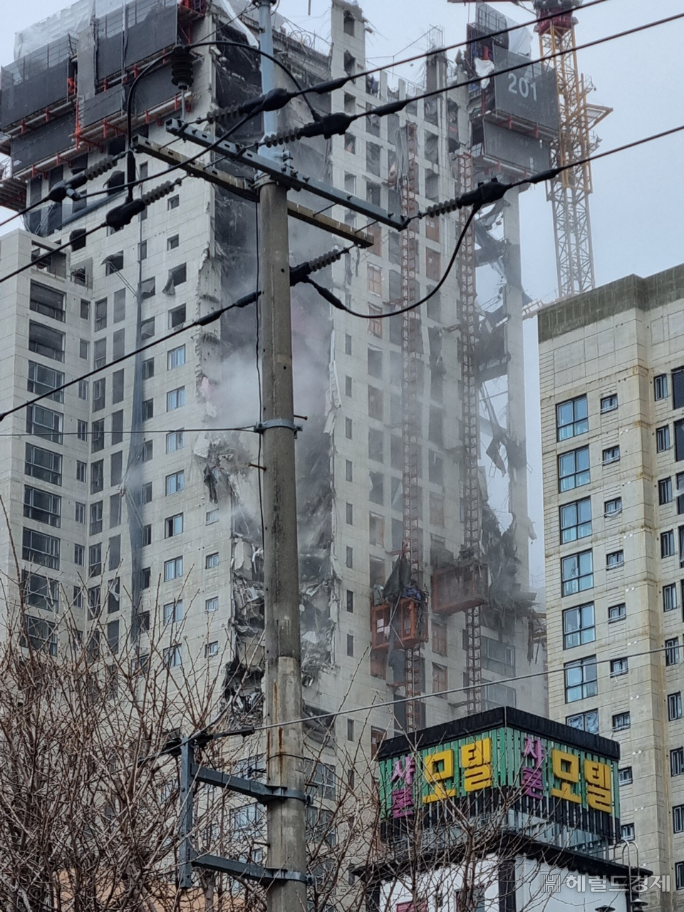 광주 화정아이파크붕괴현장