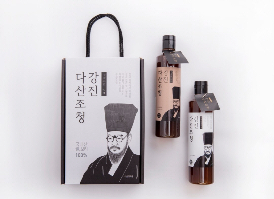 강진자활센터가 생산중인 강진다산조청.