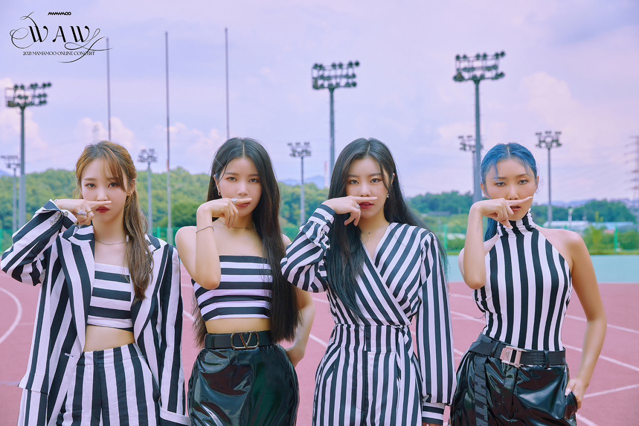 Teaser image of Mamamoo‘s 11th EP “WAW.” (RBW)