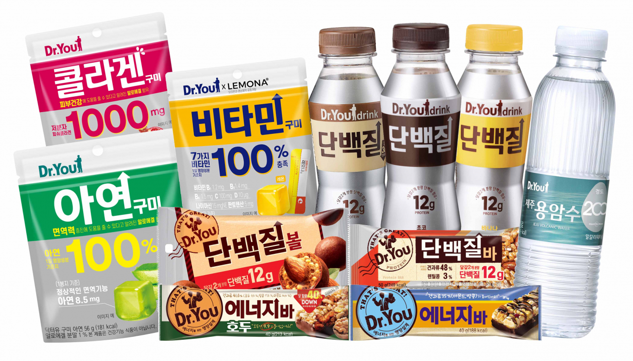 오리온 ‘닥터유’ 브랜드 제품 이미지. [[오리온 제공]