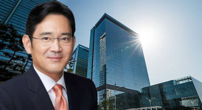 이재용 부회장과 삼성전자 수원사업장