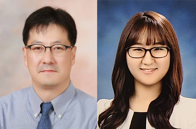 [사진 왼쪽부터] 이비인후과 김현직 교수, 지정연 임상강사
