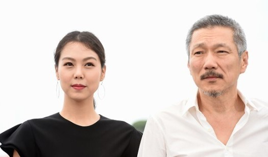 김민희(왼쪽)와 홍상수 감독.[OSEN]