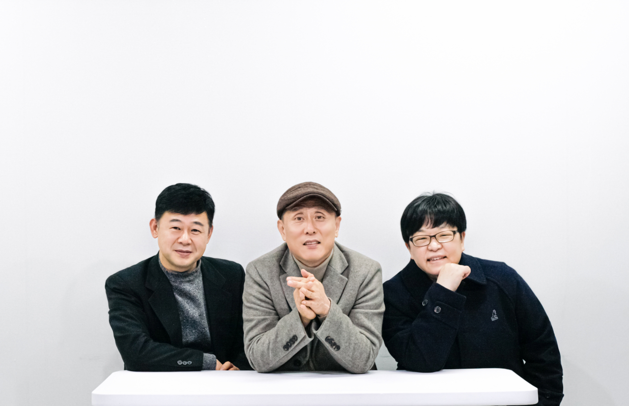 김도형 신임 부회장, 박정의 신임 회장, 김민경 신임 부회장 [서울연극협회 제공]