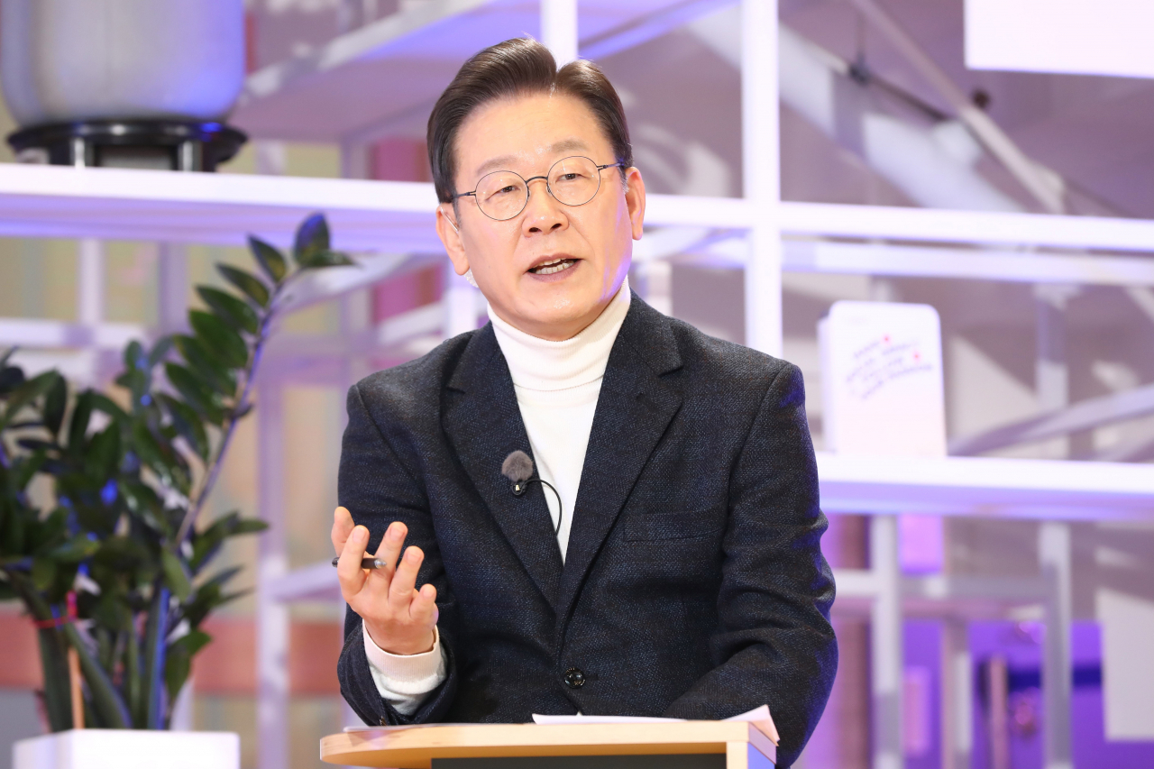 이재명 더불어민주당 대선후보. [연합]