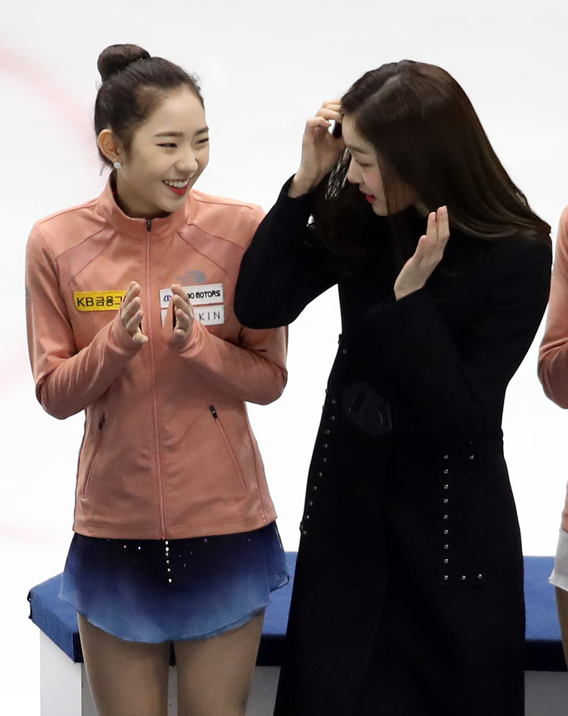 김연아(오른쪽)와 최다빈 [헤럴드DB]