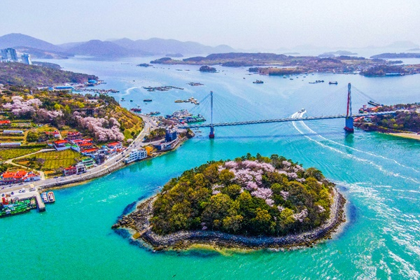 여수시 전경.