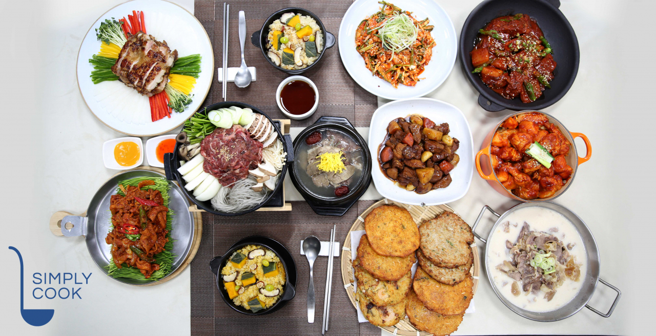 GS리테일이 운영 중인 가정간편식(HMR) 브랜드 '심플리쿡'으로 차린 명절 상차림. [GS리테일 제공]