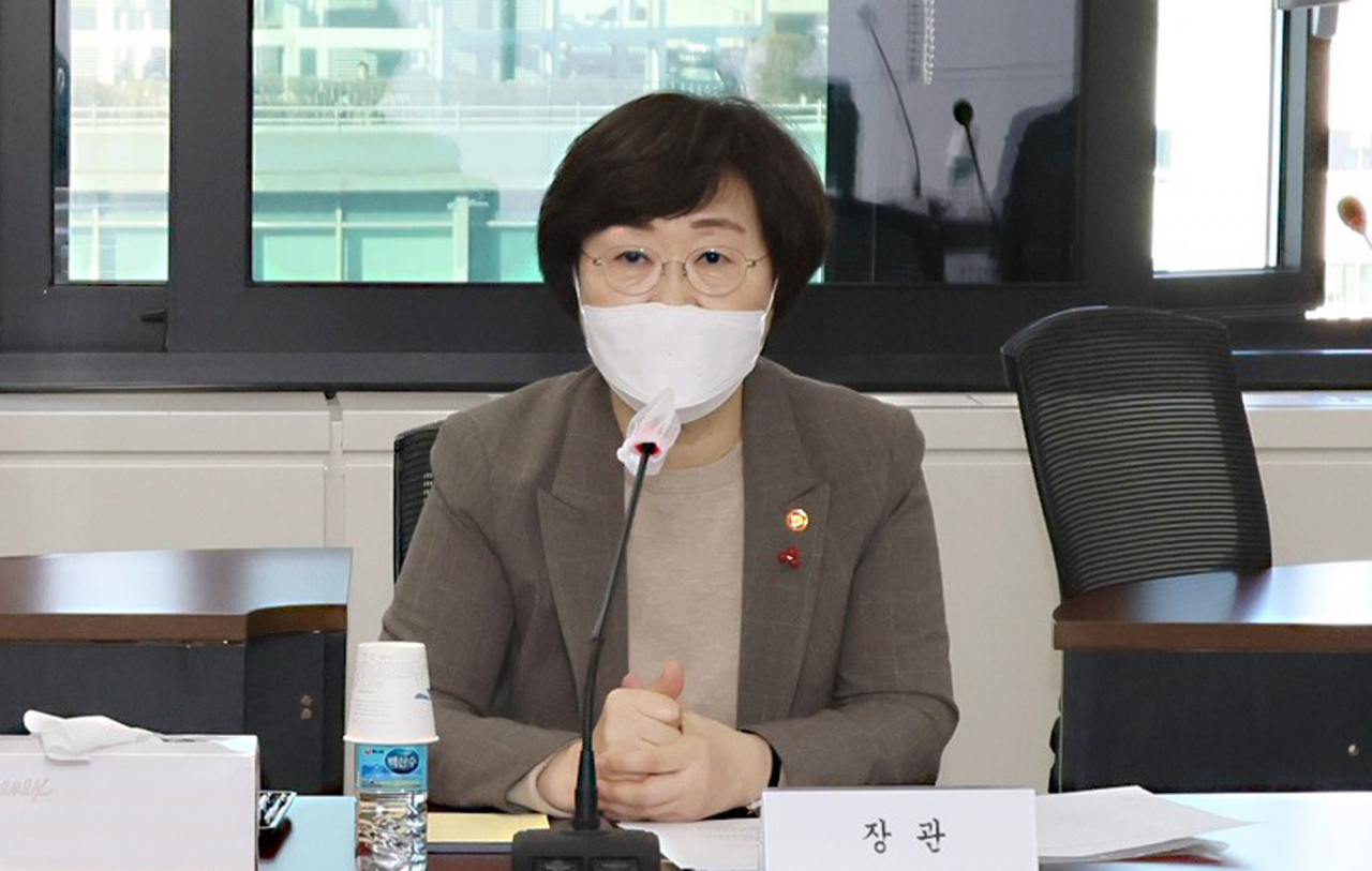 정영애 여성가족부 장관. [연합]
