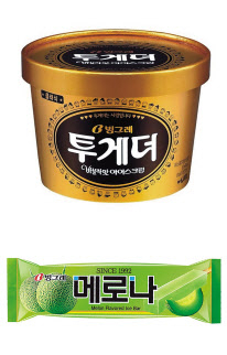 빙그레 투게더와 메로나 가격이 27일 인상됐다. [빙그레 제공]
