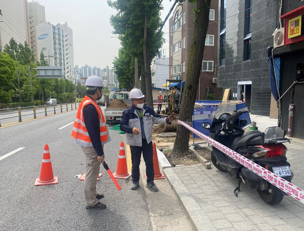 설 연휴 특별 환경점검. [동대문구 제공]