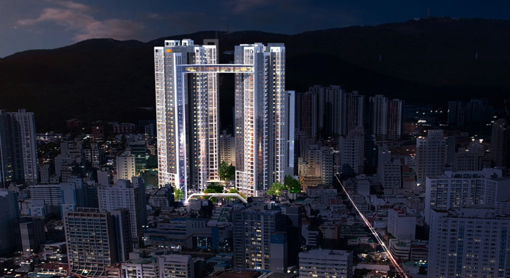 부산 광안동 373BL 가로주택정비사업 조감도