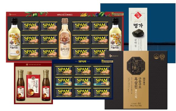 CJ제일제당의 선물세트 [CJ제일제당 제공]