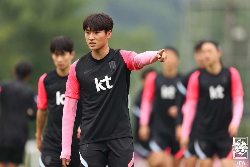 정상빈.[대한축구협회 제공]