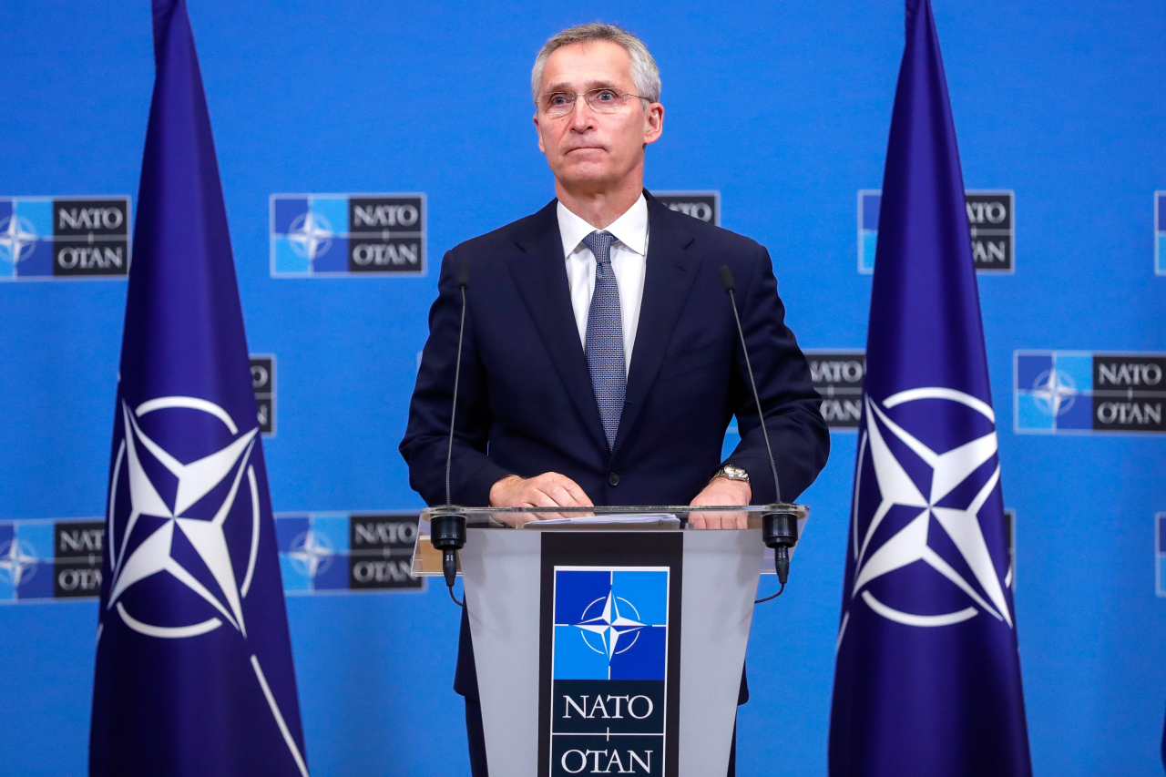 옌스 스톨텐베르그 북대서양조약기구(NATO·나토) 사무총장. [EPA]
