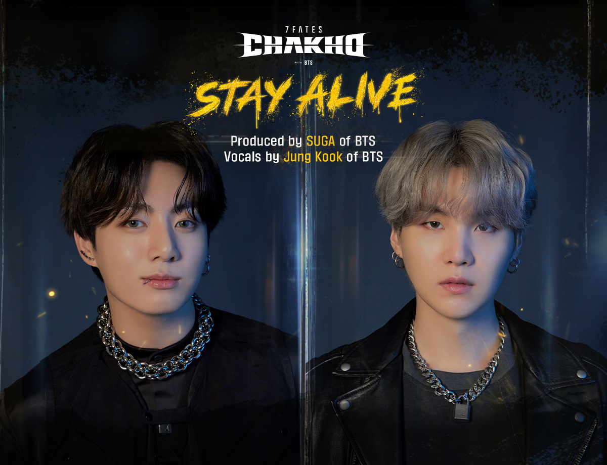‘세븐 페이츠: 착호’의 OST인 ‘스테이 얼라이브(Stay Alive) (Prod. SUGA of BTS)’ [하이브 제공]