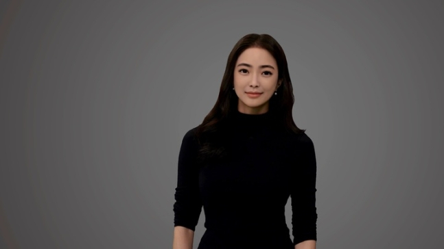 타타대우상용차가 구현한 버추얼 휴먼 ‘미즈쎈’. [타타대우상용차 제공]