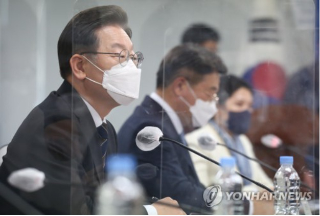 더불어민주당 이재명 후보[출처: 연합]