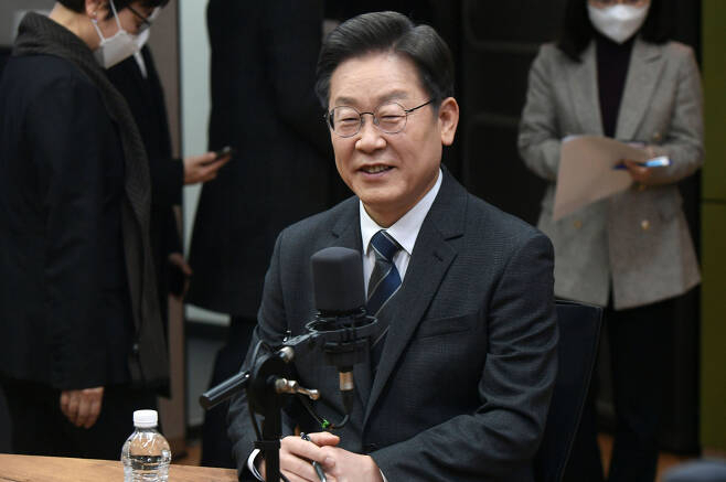 이재명 더불어민주당 대선후보[연합]