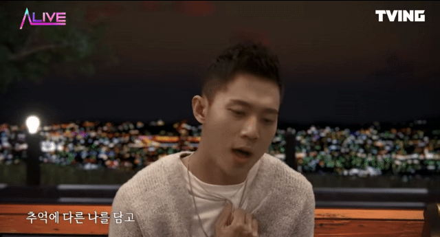 티빙 오리지널 콘텐츠 '얼라이브' 속 임윤택 씨. [티빙 유튜브]