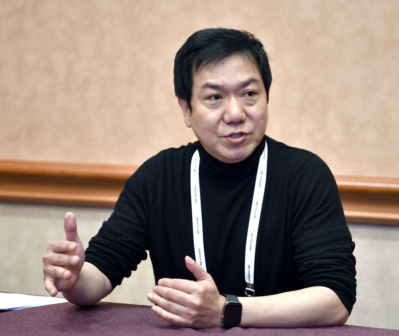 이상엽 현대디자인센터장. [현대차 제공]