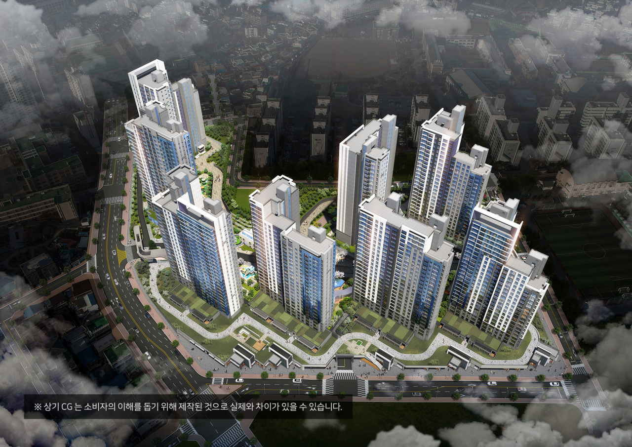 효성중공업·다우건설, 대전 '해링턴 플레이스 휴리움' 모델하우스 오픈