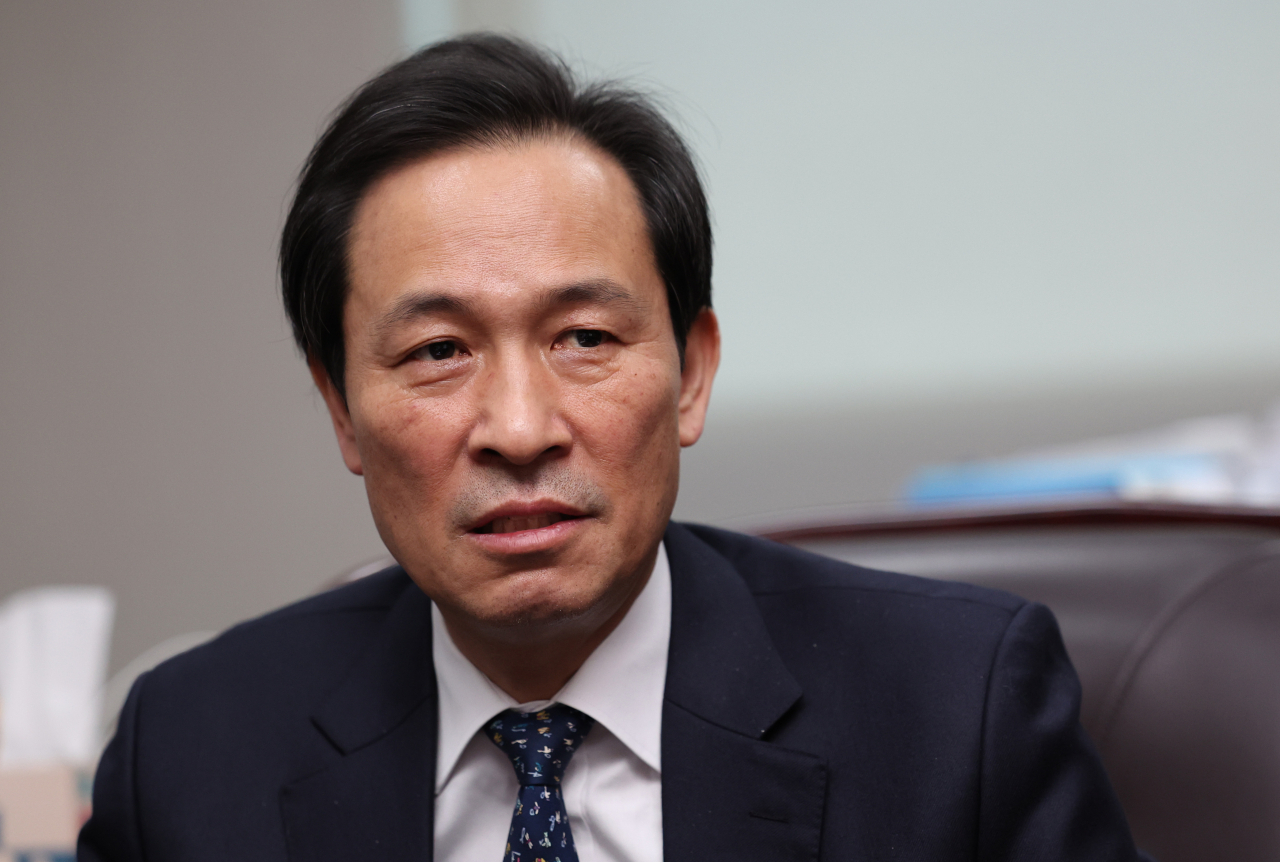 우상호 더불어민주당 선거대책위원회 총괄선대본부장 [연합]
