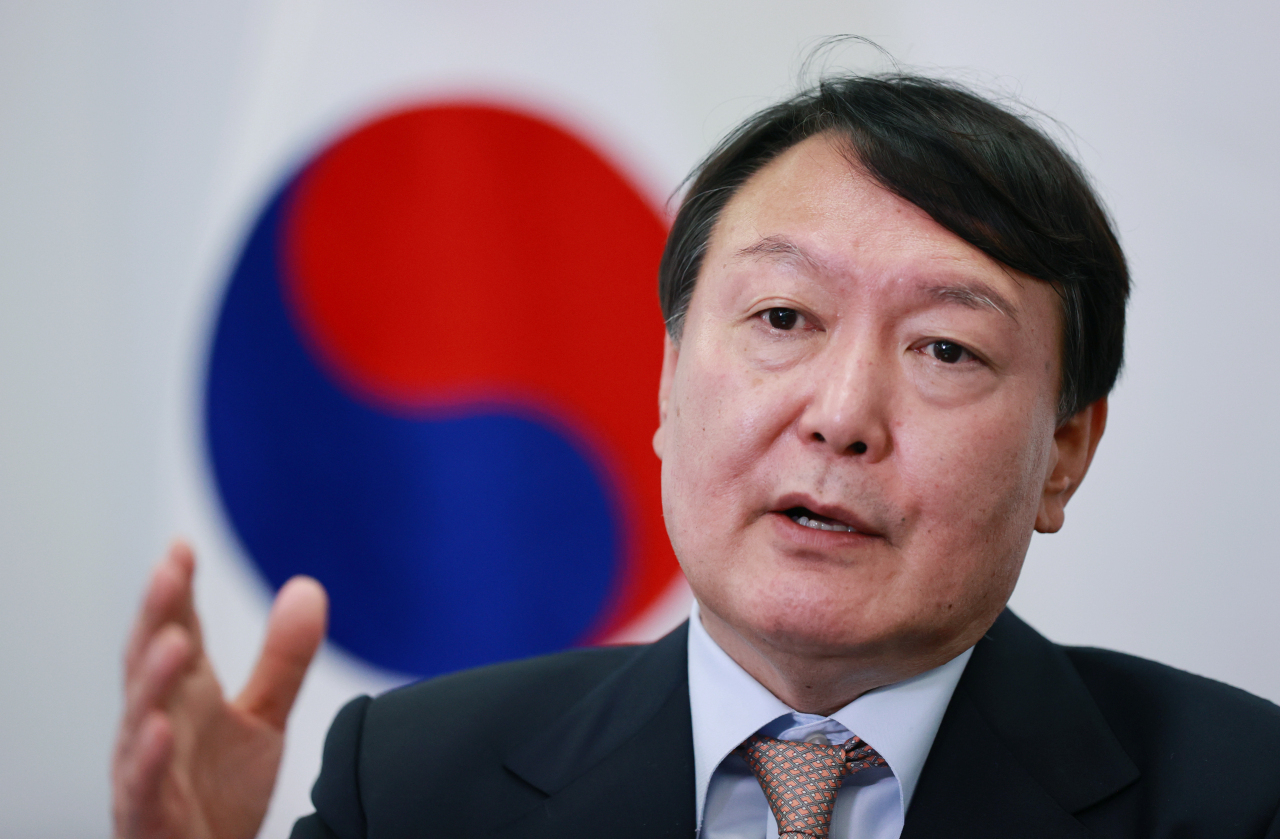 Yoon Seok-youl, the presidential candidate of the main opposition People Power Party (Yonhap)