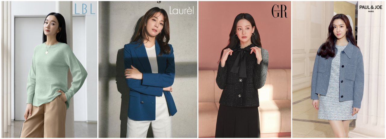 롯데홈쇼핑이 14일부터 대표 단독 패션 브랜드들의 '22년 봄/여름(S/S) 시즌' 신상품을 선보인다. [롯데홈쇼핑 제공]