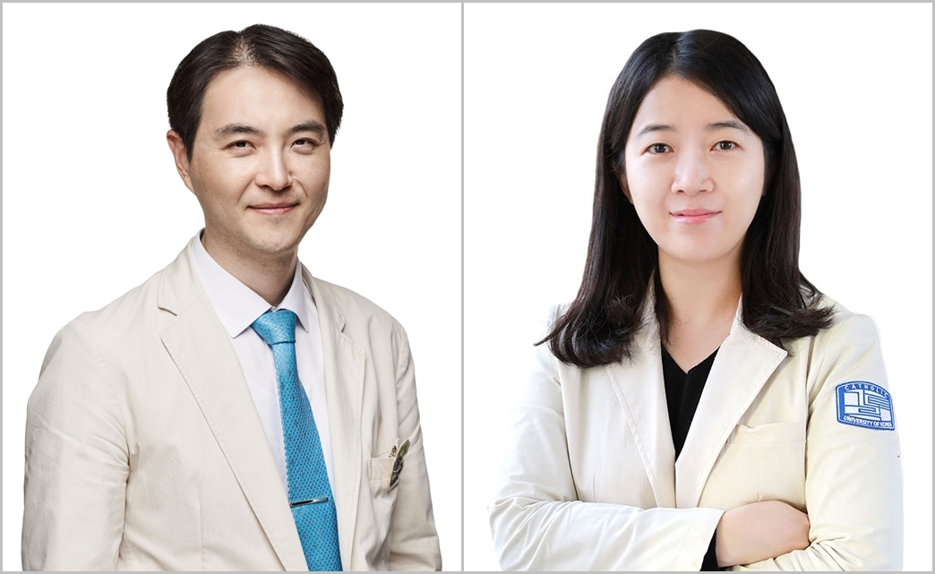서울성모병원 호흡기내과 이진국 교수(왼쪽), 조용숙 교수