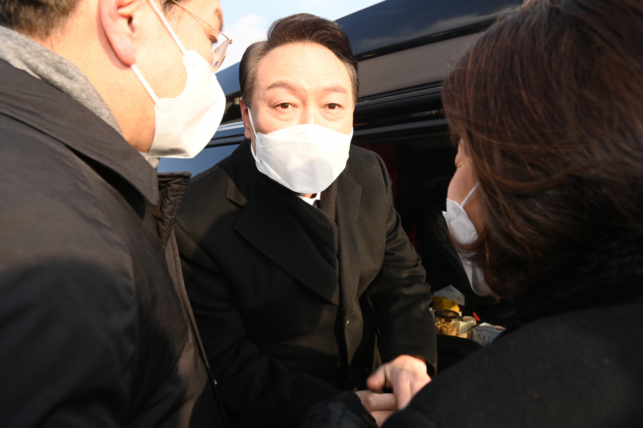 윤석열 국민의힘 대선후보. [연합]
