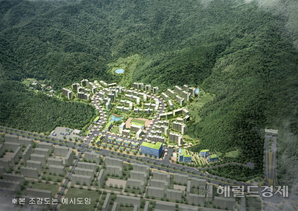 2011년 당시 오세훈 서울시장이 공영개발을 확정한 구룡마을 조감도.