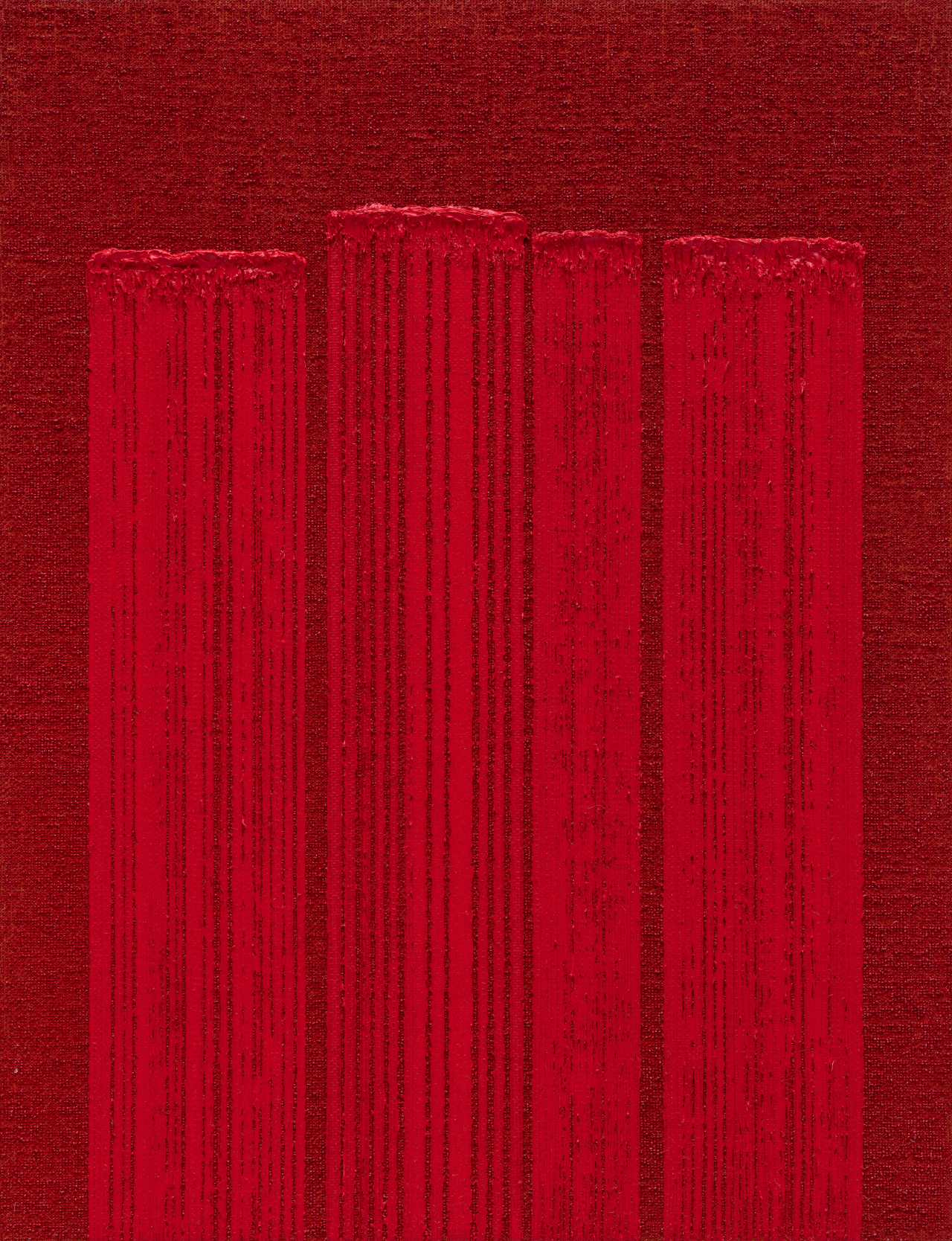 ‘접합 21-51(Conjunction 21-51)’, 2021, Oil on hemp cloth, 117 x 91 cm [국제갤러리 제공]