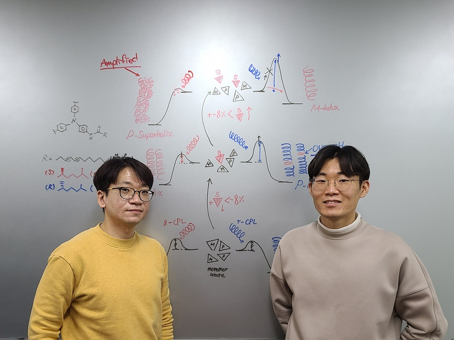 이번 연구를 수행한 서명은(왼쪽) 교수와 강준수 석박사통합과정.[KAIST 제공]