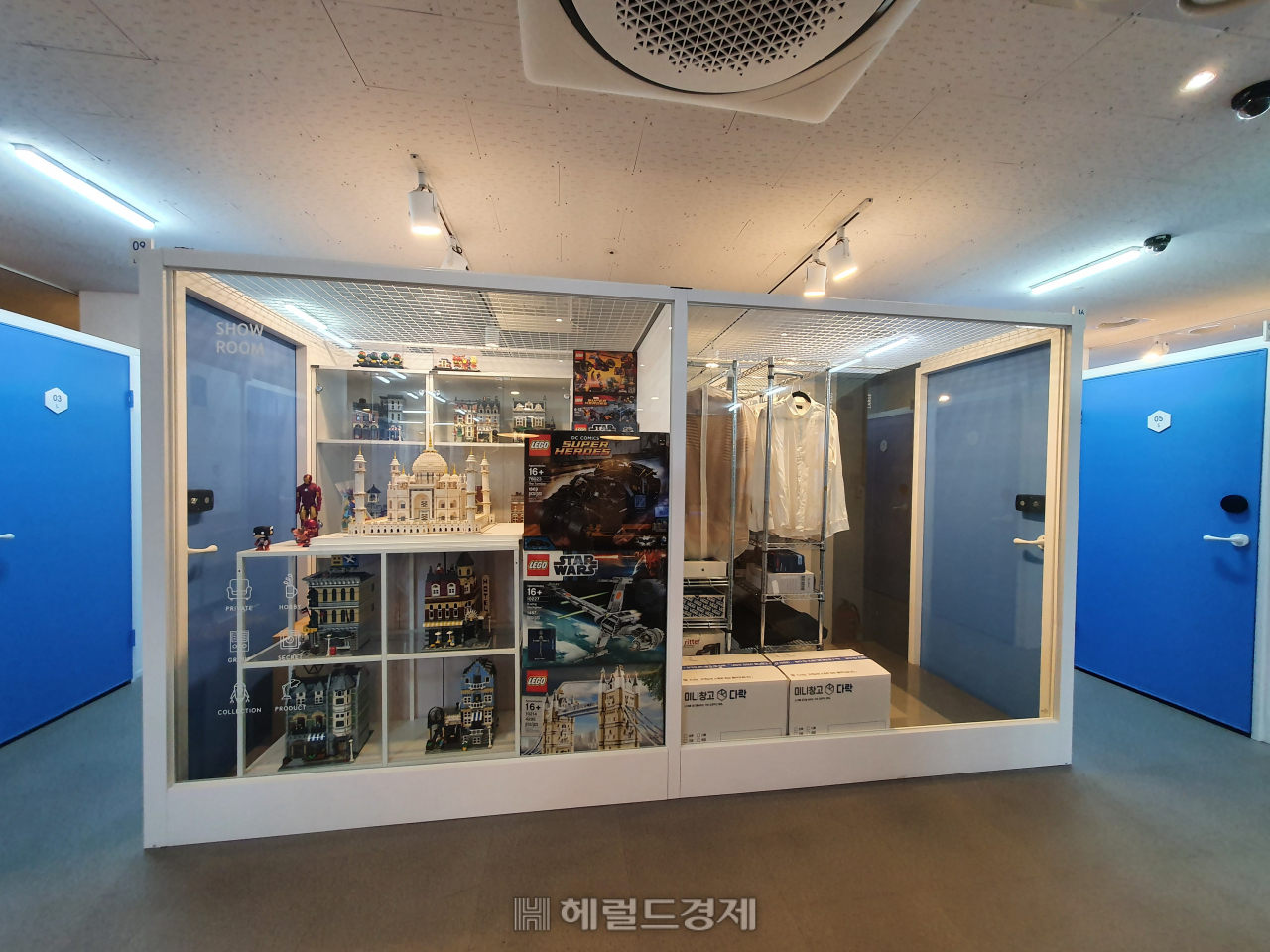 강남구 역삼동 한 빌딩 지하에 위치한 다락 1호점 내부 모습. 쇼룸 형태로 제작돼 이용자들에게 사용방법을 알 수 있도록 돕는다. [헤럴드경제DB]