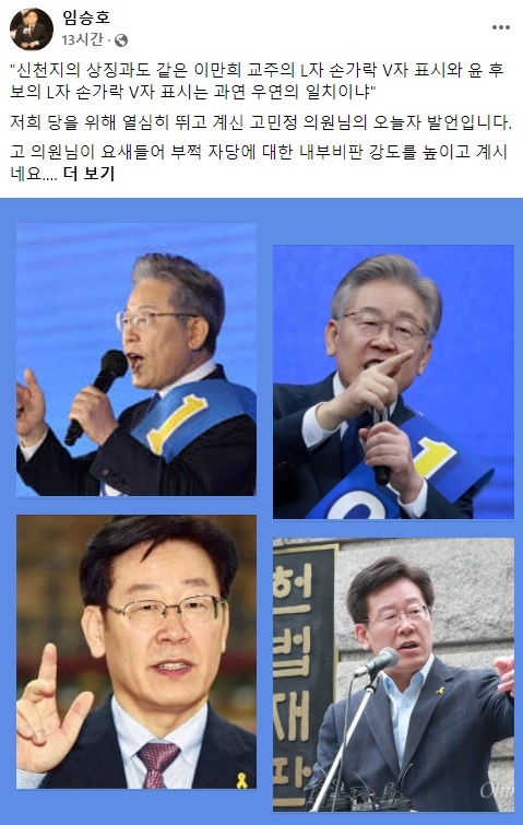 임승호 국민의힘 대변인 페이스북 일부 캡처.