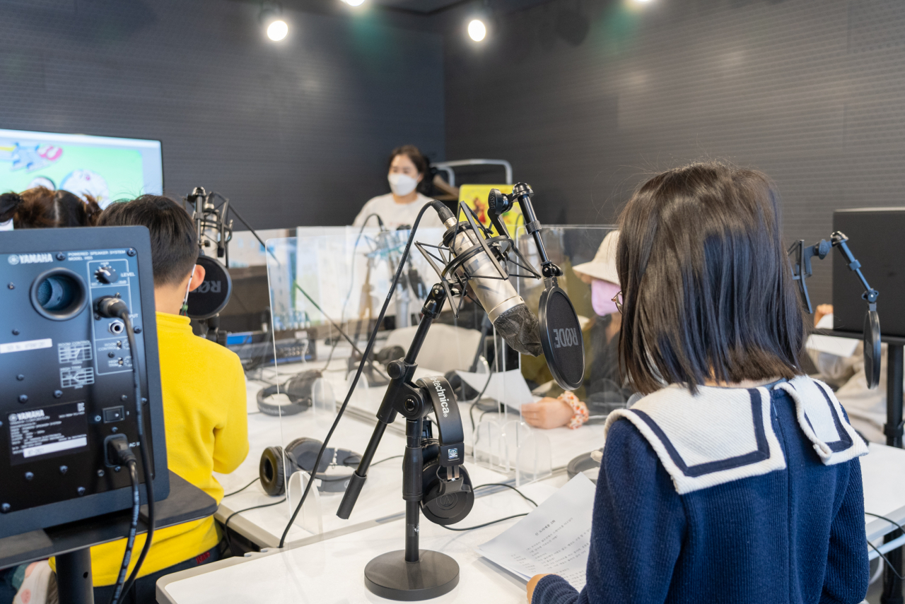 애니메이션 더빙 클럽. [강동구 제공]