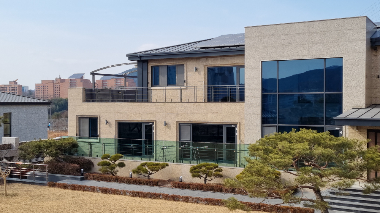 박근혜 전 대통령이 거주할 대구 달성군 유가읍 쌍계리 사저 내 모습.[사진=김병진 기자]
