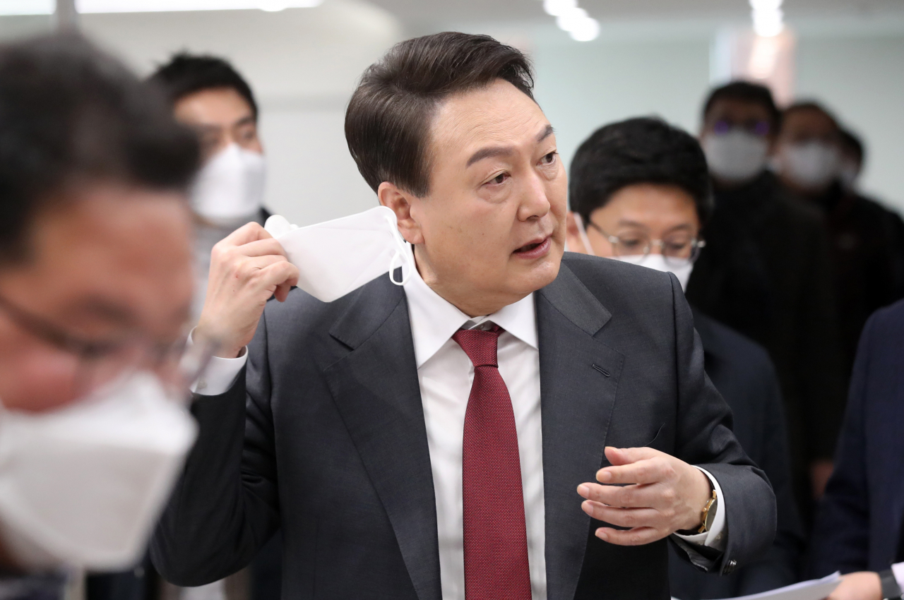 윤석열 국민의힘 대선후보. [연합]