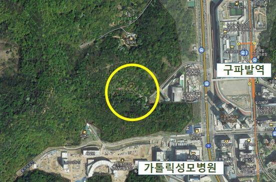 올해 말까지 새로 조성되는 앵봉산 캠핑장 위치도. [서울시 제공]