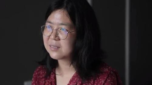 '우한 코로나' 취재했다가 감옥 갇힌 시민기자 장잔 [빈과일보 캡처]