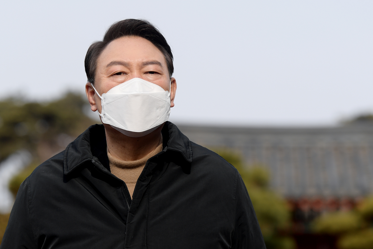 윤석열 국민의힘 대선후보. [연합]